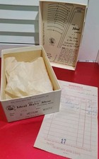 VTG Mrs. Day's Ideal Baby Shoe EMPTY Box Guide 1962 Winston-Salem NC Receipt