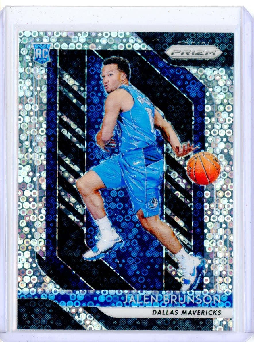 2018-19 Panini Prizm Fast Break JALEN BRUNSON Disco RC Rookie NY Knicks