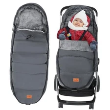  Warm Bunting Bag Universal, Waterproof Baby Stroller Sleeping Bag for Gray