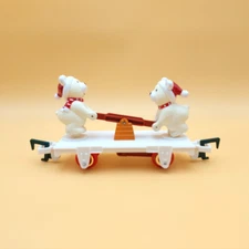 1993 Toy State Polar Express Train Animated Bears and Pump Car Replacement