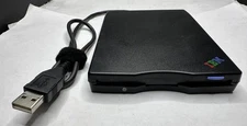 IBM USB PORTABLE DISKETTE FLOPPY DRIVE 3.5in External Floppy for ThinkPad. WORKS