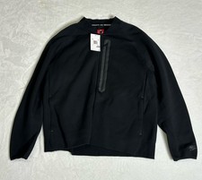 Nike Sportswear Tech Fleece Bomber Full Zip Jacket Black FB8008-010 Men Size 2XL
