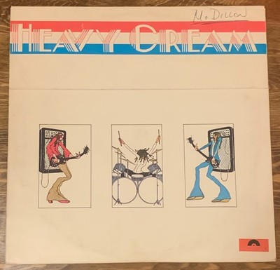Cream Heavy Cream 1972 Vinyl 2LP Compilation Set Polydor PD3502 Monarch Pressing