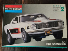 Monogram Boss 429 Mustang Model Kit Scale 1:24 Skill 2 Sealed Bag