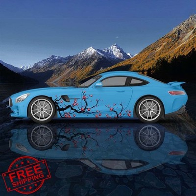 SQHNGOM Cherry Blossom Car Livery Japanese Vinyl Graphics