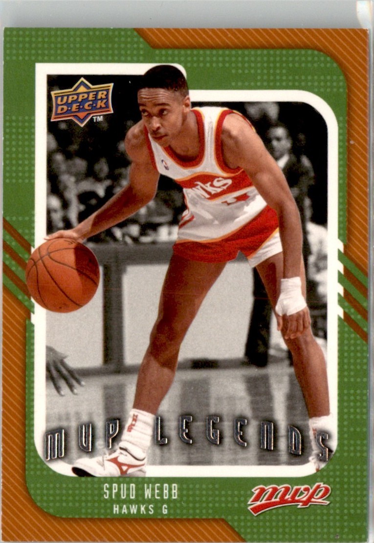 2008-09 Upper Deck MVP Spud Webb Atlanta Hawks #241