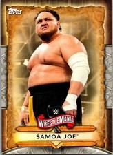 Samoa Joe WM-44 Topps 2020 