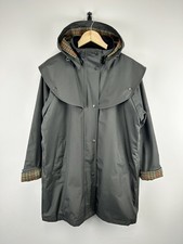 Jack Murphy Malvern Waterproof Coat UK10 EU38 Womens Grey Hood Long Jacket 