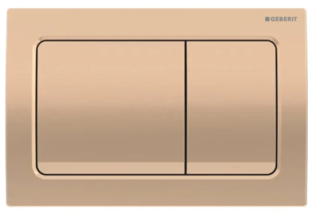 Alpha30RG Geberit flush plate Red Gold