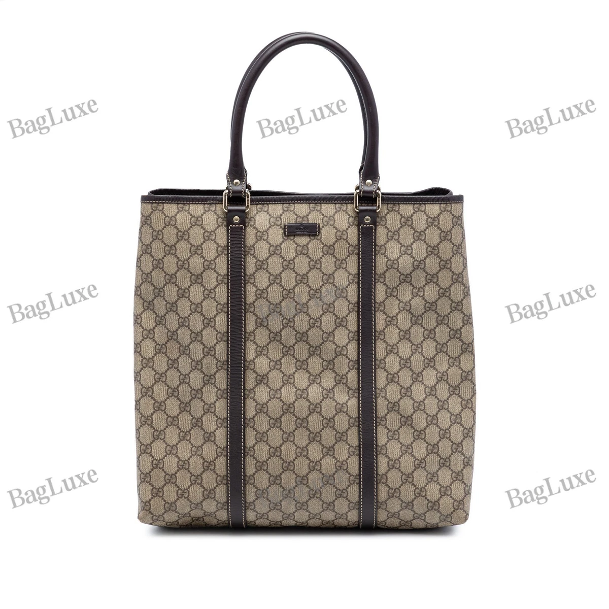 サン Gucci GG Supreme Canvas Exterior Tote Bags & Handbags for Women