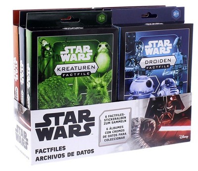 Topps Star Wars Factfiles Sticker Displaybox