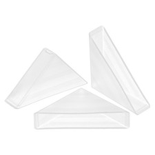 20Pcs Corner Protectors 9x50mm Plastic Right Angle Corner Guards Cushion White