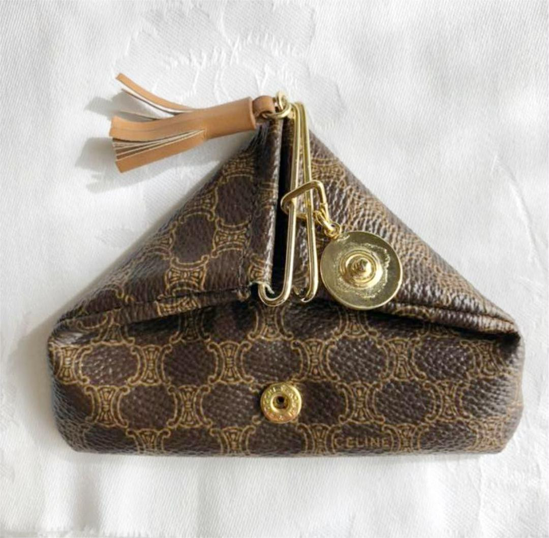 Celine Special   Brason Macadam Triangular Coin C… - image 2