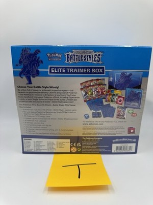 Pokmon Sword and Shield Battle Styles Elite Trainer Box Card Game for sale  online | eBay