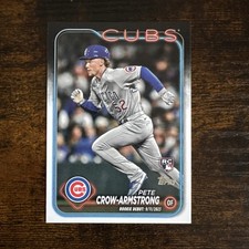 2024 Topps Update PETE CROW-ARMSTRONG #US91 RC CUBS