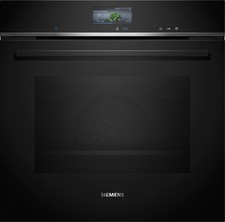 Siemens iQ700 HR776G1B1B Built In Single Electric Smart Oven with Steam Function