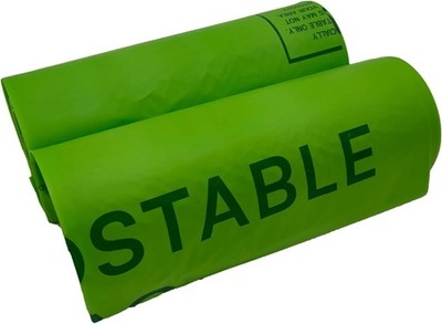 BPI Certified Compostable Trash Bags 44 Gallon Bags Compostable Liners 100 Count