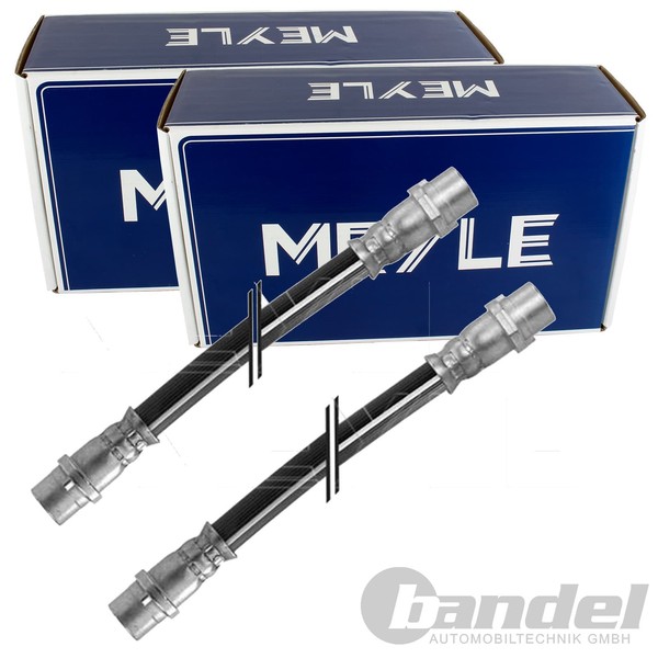 2X Meyle BremsschlÄUche Hinten Innen Passend FÜR Audi 80 A4 Links+Rechts-image