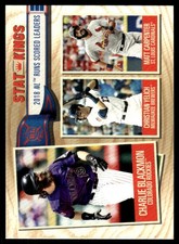 Charlie Blackmon  Christian Yelich  Matt Carpenter SK, LL 2019 Topps Big  #346