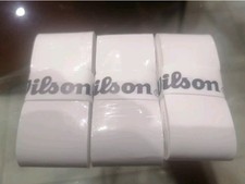 5 Pcs. Overgrip Wilson Padel Tennis Bianco Antiscivolo Racchetta Squash Beach 