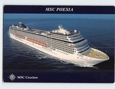 Cartolina MSC Poesia MSC Crociere