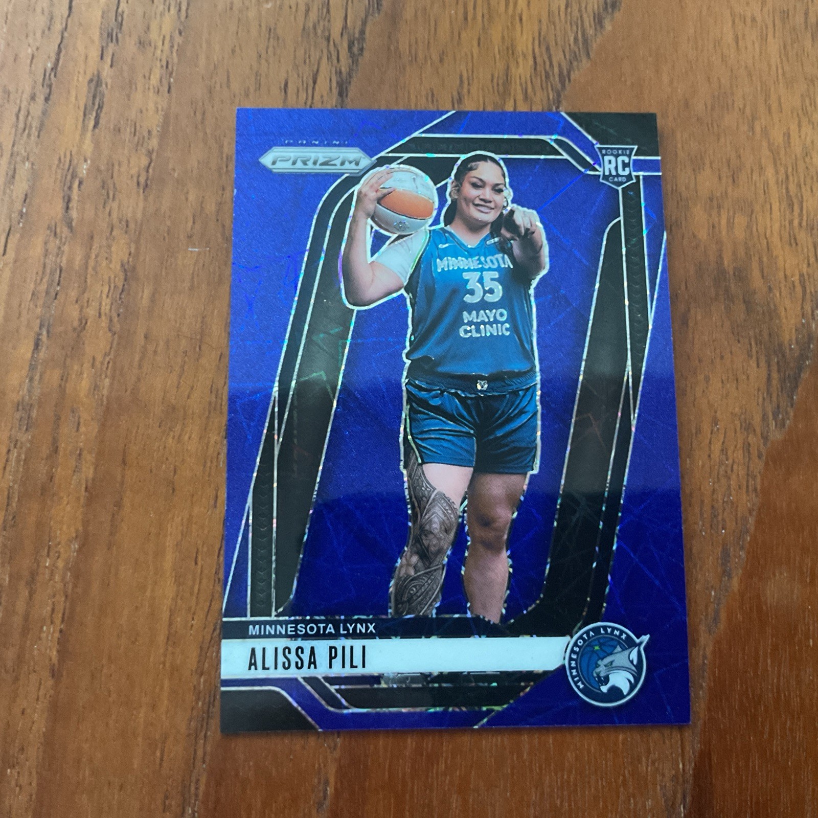 2024 Panini Prizm WNBA - Alissa Pili #150 Blue Velocity Prizm (RC)