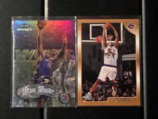 1999 Topps RC & 99-00 MYSTIQUE Vince Carter Card.