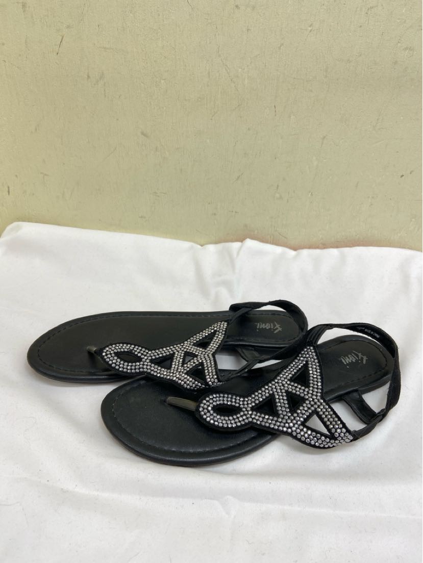 APL Scarpe sandali neri Fioni donna taglia 7 1 2