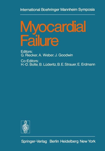 G. Riecker (U. A.) | Myocardial Failure | Taschenbuch | Englisch (1977) | Xiv-image
