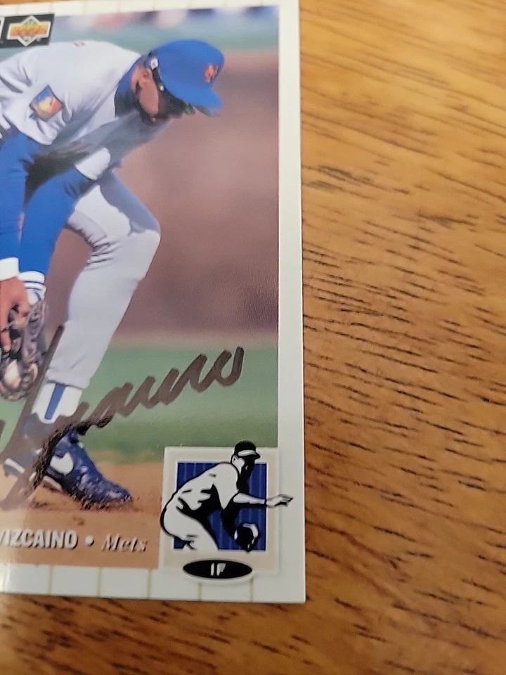 1994 Upper Deck Collector's Choice - Jose Vizcaino #532 Silver Foil Signature - Image 2 of 4