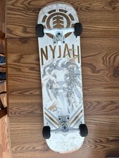 nyjah huston skateboard in nice pre-owned condition