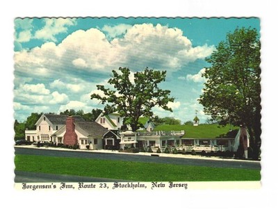 Jorgensen's INN Route 23 Stockholm NJ Vintage postcard unposted
