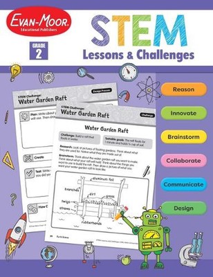 Stem Lessons and Challenges, Grade 2 Teacher Resource by Evan-Moor Educational P