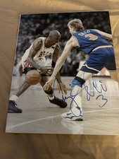 Cleveland Cavaliers CRAIG EHLO Signed 8x10 MICHAEL JORDAN Photo CAVS AUTOGRAPH
