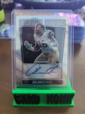2025 Prizm Black Orlando Pace Sensational Signatures St Louis Rams Silver