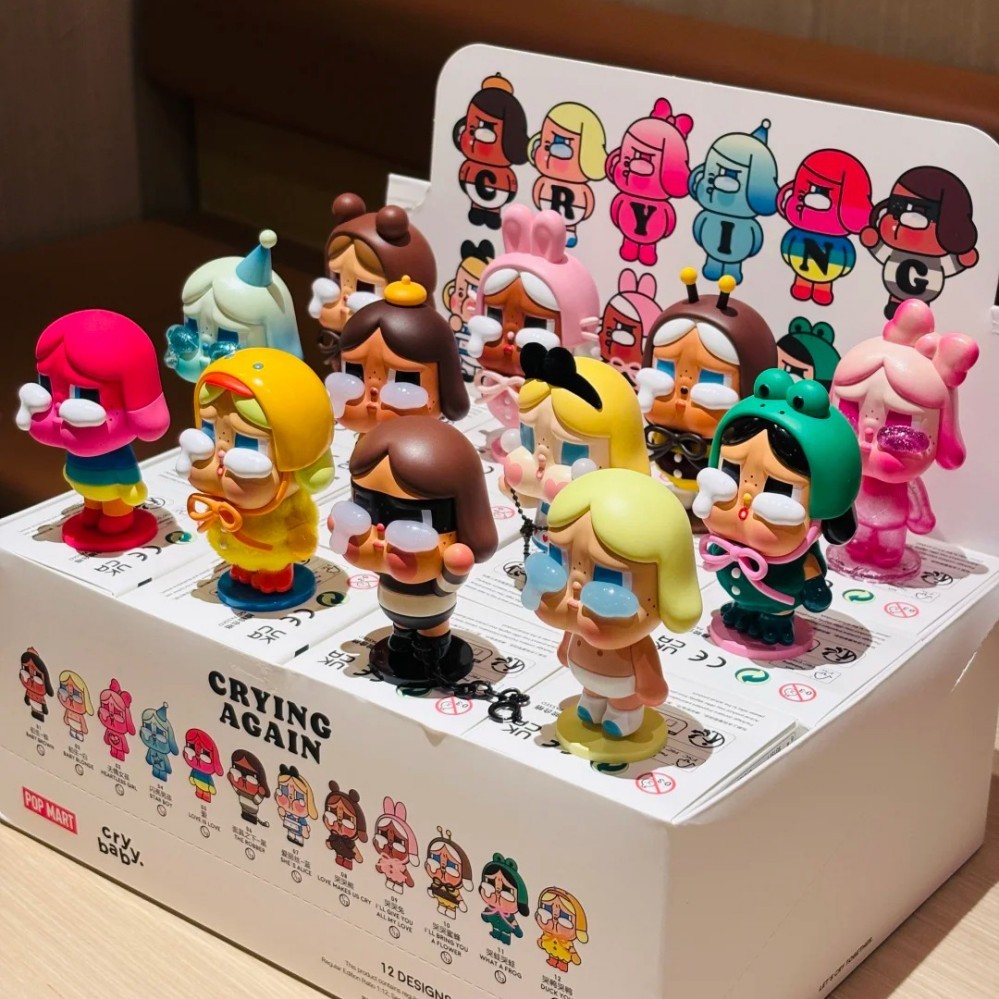 Crybaby Crying Again Series Confirmed Blind Box Figure Doll Toys