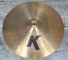 Zildjian K Custom 20" Dark Ride Drums batteria piatto bacino made in USA