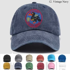 Custom Embroidered Hat Us Air Force Old Crows Electronic Warfare Countermeasures