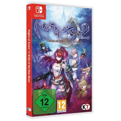 Nights of Azure 2 Bride of The New Moon Nintendo Switch Spiel, NEU&OVP