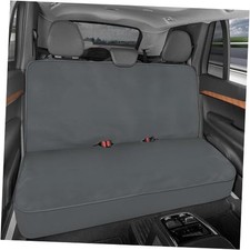 BDK AquaShield Rear Bench Car Seat Cover, Waterproof Neoprene Back Seat Gray