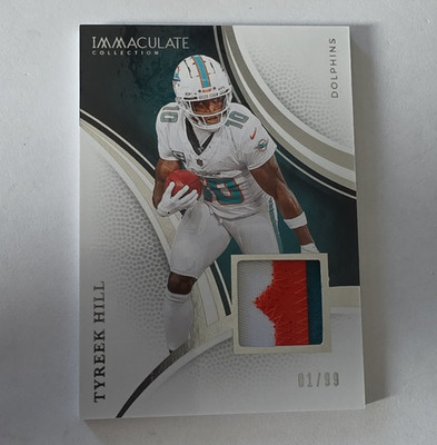 Panini 2025 Immaculate Collection Tyreek Hill Miami Dolphins #86 MEM /99