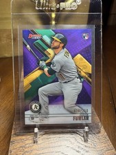2018 Bowman's Best Dustin Fowler Purple Refractor RC #23 /250 Athletics