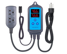 INKBIRD IHC-200 Humidity Controller Digital Humidistat Dual Outlet New Open Box