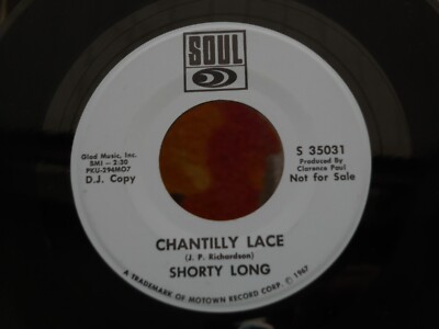 z24 SOUL 35031 PROMO R&B SOUL SHORTY LONG CHANTILLY LACE