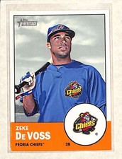 2012 Topps Heritage #182 Zeke DeVoss  EX
