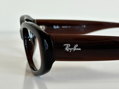 Ray Ban RB 4135 714/13 Oval Brown Brown Sunglasses 3N Frame  display picture 1