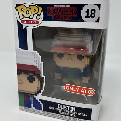 DUSTIN Funko Pop! 8-Bit Vinyl Figure Stranger Things #18 Target