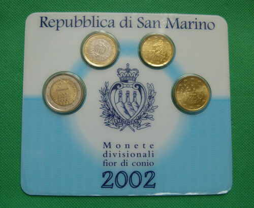 Set Euros Saint Marin 2002 - Photo 1/2