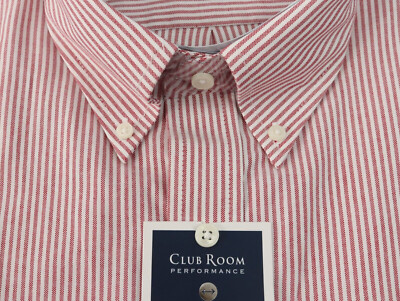 club room performance dress shirt Club Room Mens Regular Fit Performance Stretch Dress Shirt