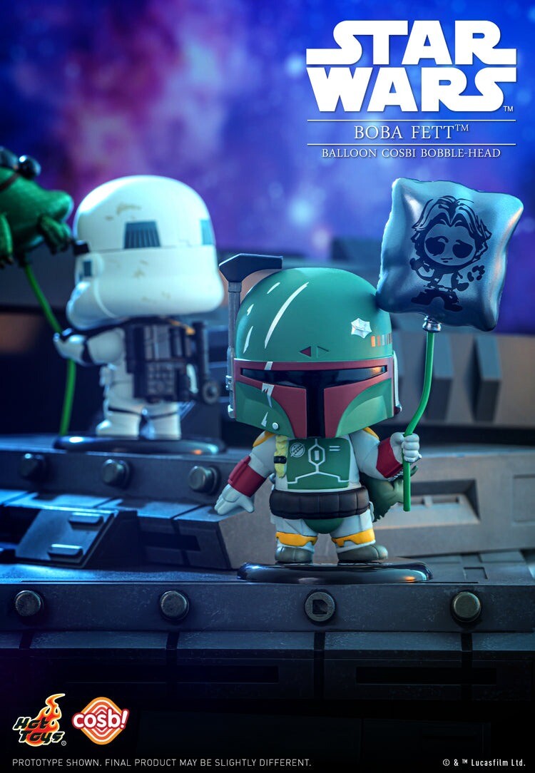 Hot Toys Star Wars Balloon Cosbi Bobble-Head Collection Figure Set